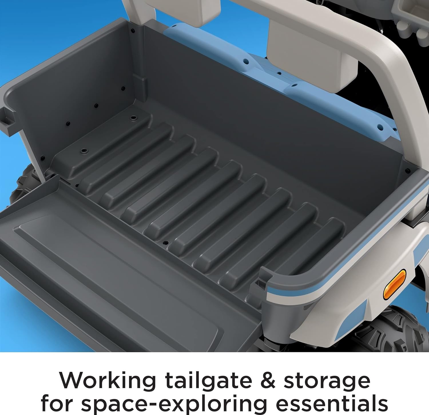 รถแบตเตอรี่ 12V Power Wheels Battery-Powered Ride-On Disney and Pixar Lightyear Star Command Base Transport Vehicle