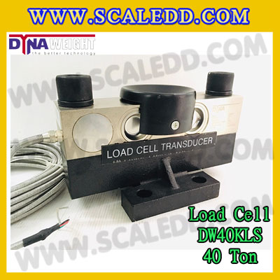 โหลดเซลล์ติดตั้งแท่นรถบรรทุก โหลดเซลล์เครื่องชั่งรถบรรทุก 40 ตัน โหลดเซลล์รถบรรทุก 40 ตัน โหลดเซลล์ (Load cell) ยี่ห้อ Dynaweight รุ่น DW40KLS