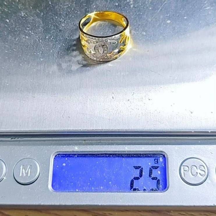 พร้อมส่งและสั่งผลิตแหวนเพชรCCหน้ากว้าง แหวนแต่งงาน แหวนหมั้น ใส่เที่ยว ออกงาน แหวนทองคำ 9K เพชรกุหลาบแท้ 0.17 กะรัต 4 เม็ด ราคาถูกมาก ส่งฟรี