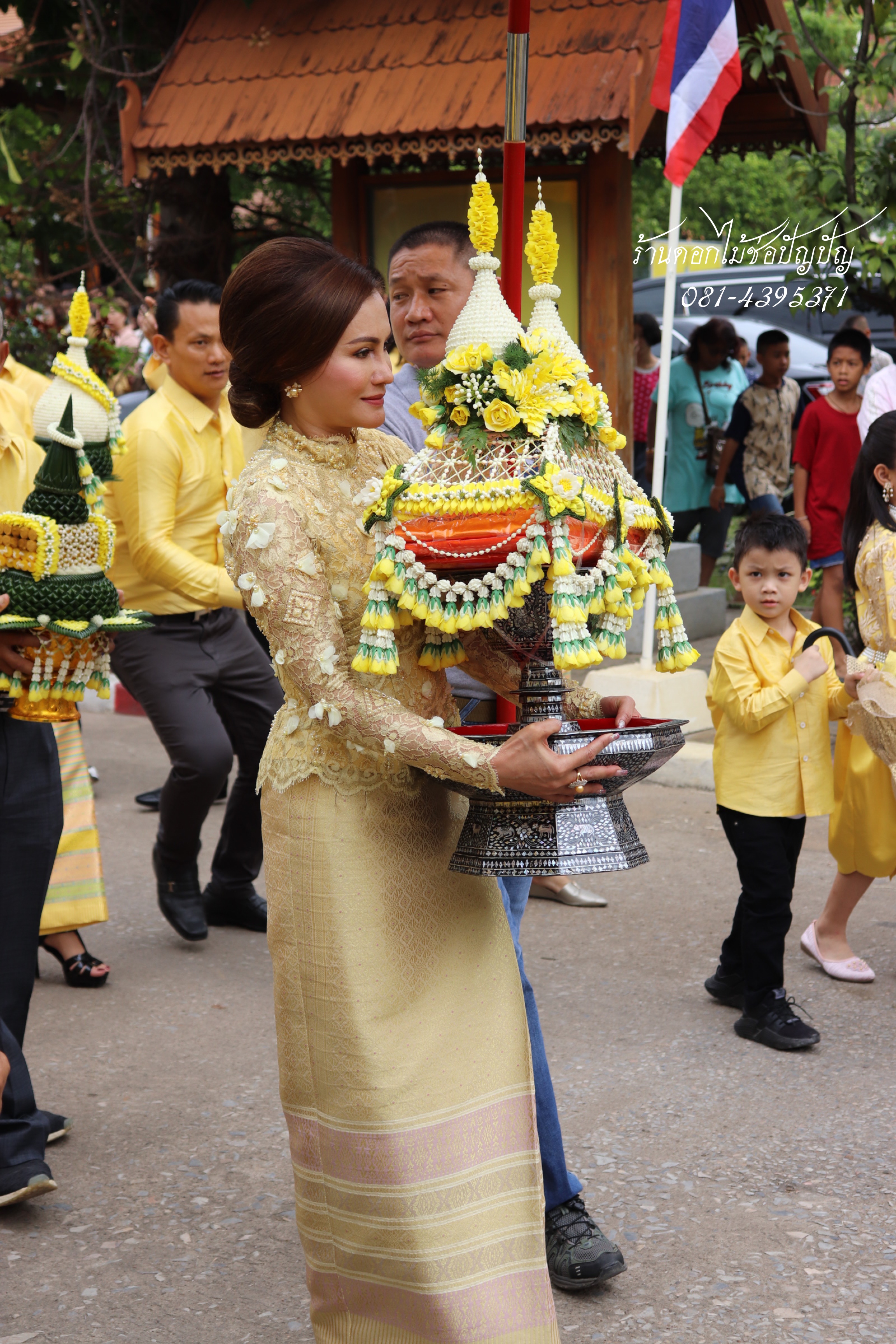 เครื่องบวชดอกไม้สด ชุดAA1