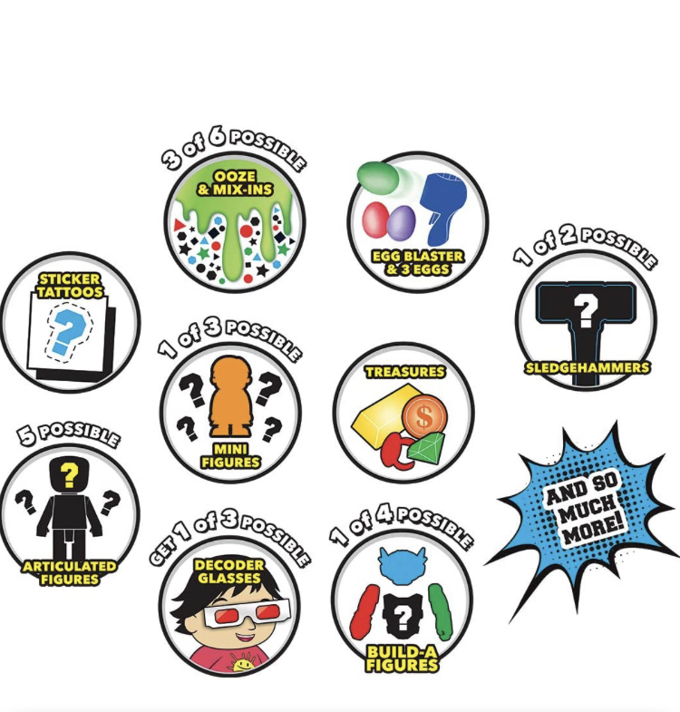 ตู้เซฟ Ryan’s World Super Surprise Safe