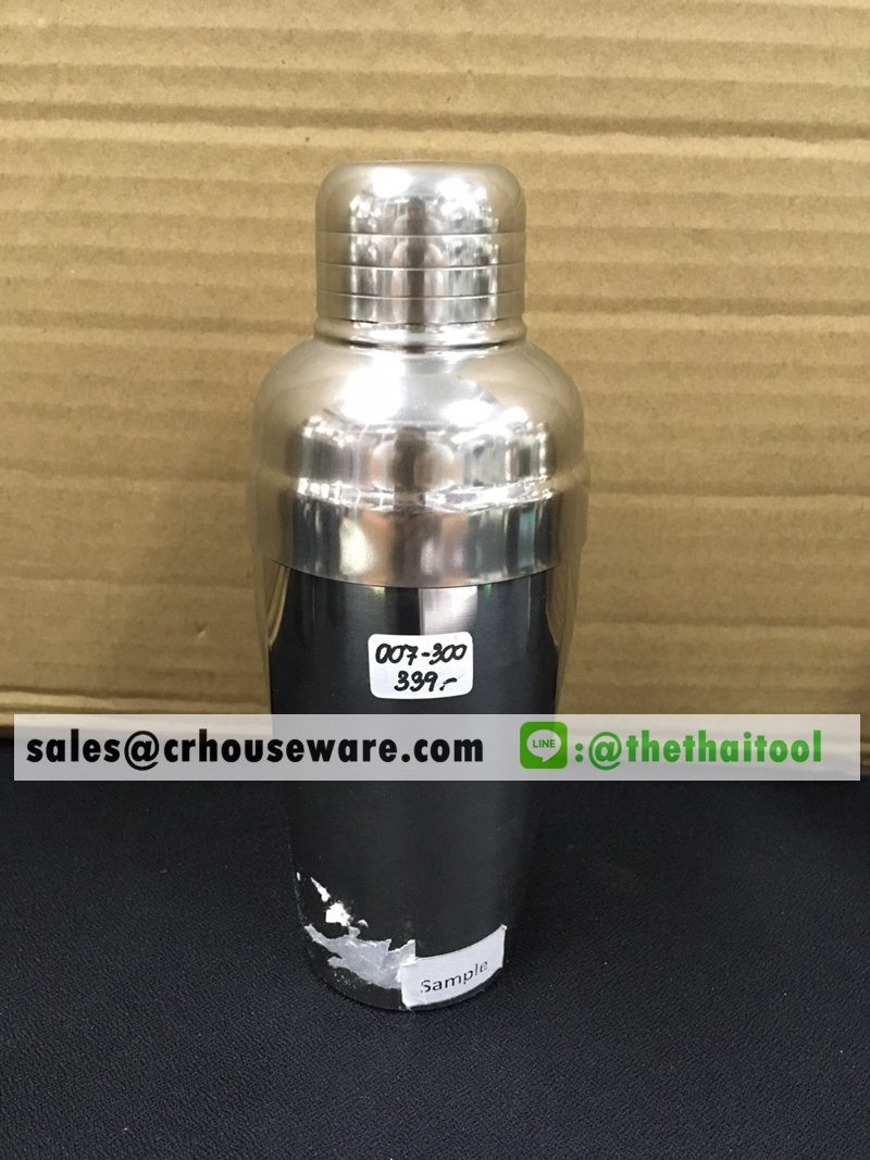 กระบอกผสมเหล้า รหัส : 013-JP-007-300 Cocktail shakers Code: 013-JP-007-300