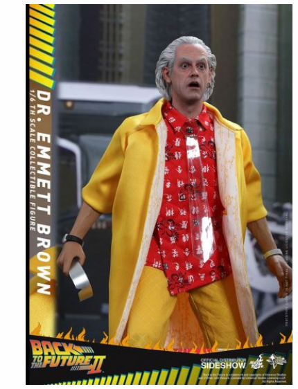 HOTTOYS - Back to the Future II – Dr Emmett Brown