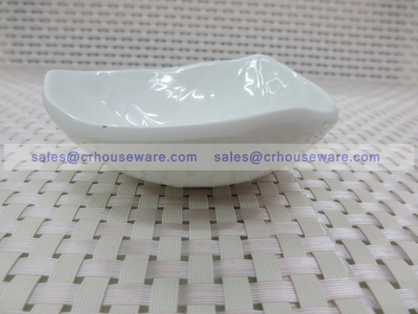 ถ้วยน้ำจิ้ม ทรงใบไม้ 3.5 นิ้ว นิ้ว 017-PX-53035