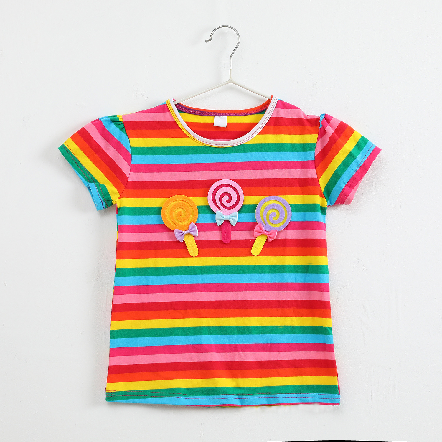 friendly4kid พร้อมส่ง ฮาโลวีน เสื้อยืดดำ / กระโปรงระบายแต่งโบว์เอว พร้อมที่คาดผม