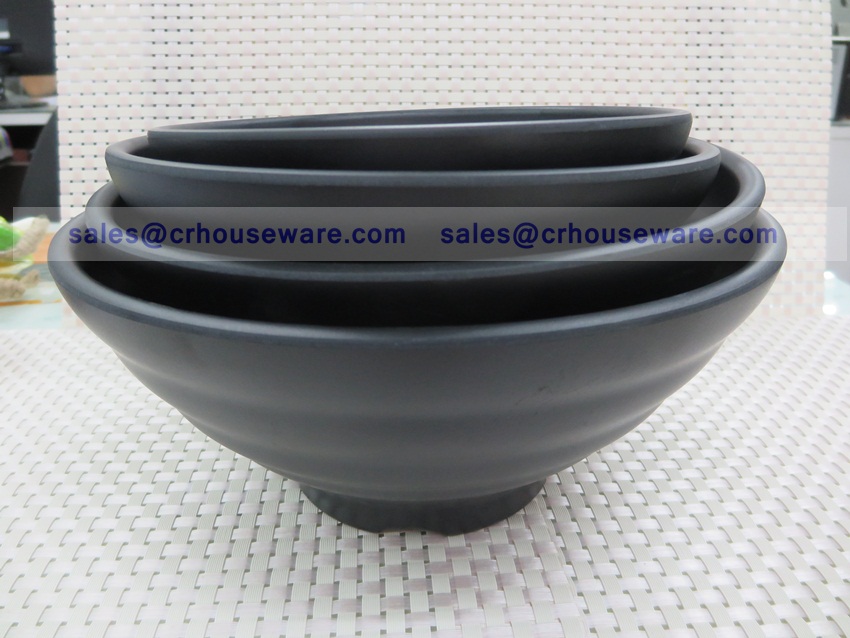ชามราเมง ชามก๋วยเตี๋ยว ลายลอนใหญ่ 8.3 นิ้ว 017-PX-F166483
