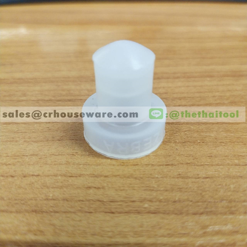 อะไหล่ลูกยางก๊อกคูลเลอร์เล็ก ขนาด 22-28 ซม. ตราหัวม้าลาย รหัส : 005-Z2228 Spare rubber stopper for faucet of water cooler tank size 22-28 cm. ( Zebra brand ) Zebra- Silicone rubber cooler. Code : 005-Z2228