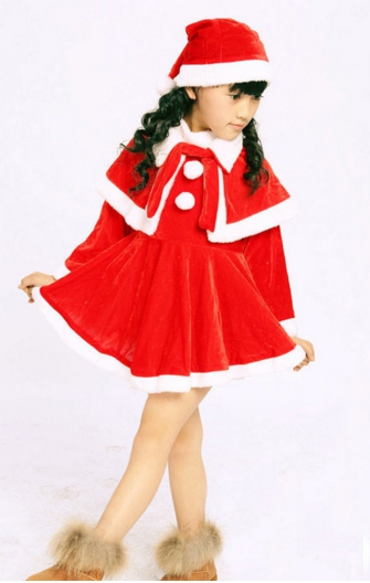 พร้อมส่ง ชุดคริสต์มาส เด็กชาย เด็กหญิงชุดซานตี้ ซานต้า
