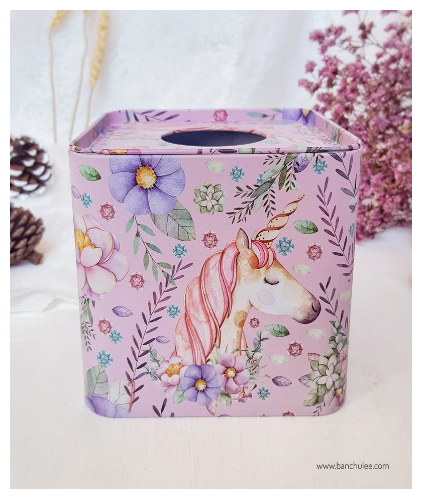 Tin Tissue Box For Roll Tissue กล่องทิชชู่ม้วน งานสังกะสี