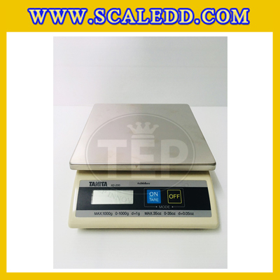 เครื่องชั่งน้ำหนักดิจิตอลตั้งโต๊ะ พิกัดน้ำหนัก 2kg ยี่ห้อ TANITA รุ่น KD-200 ค่าละเอียด 2g