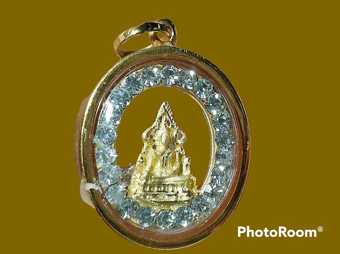 รูปเหมือน พระพุทธชินราช เลี่ยมทอง