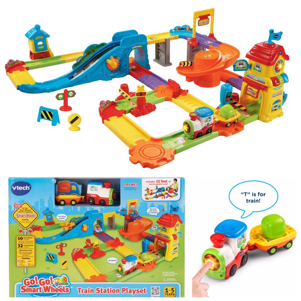 ขบวนรถไฟมหาสนุก VTech Go! Go! Smart Wheels - Train Station Playset