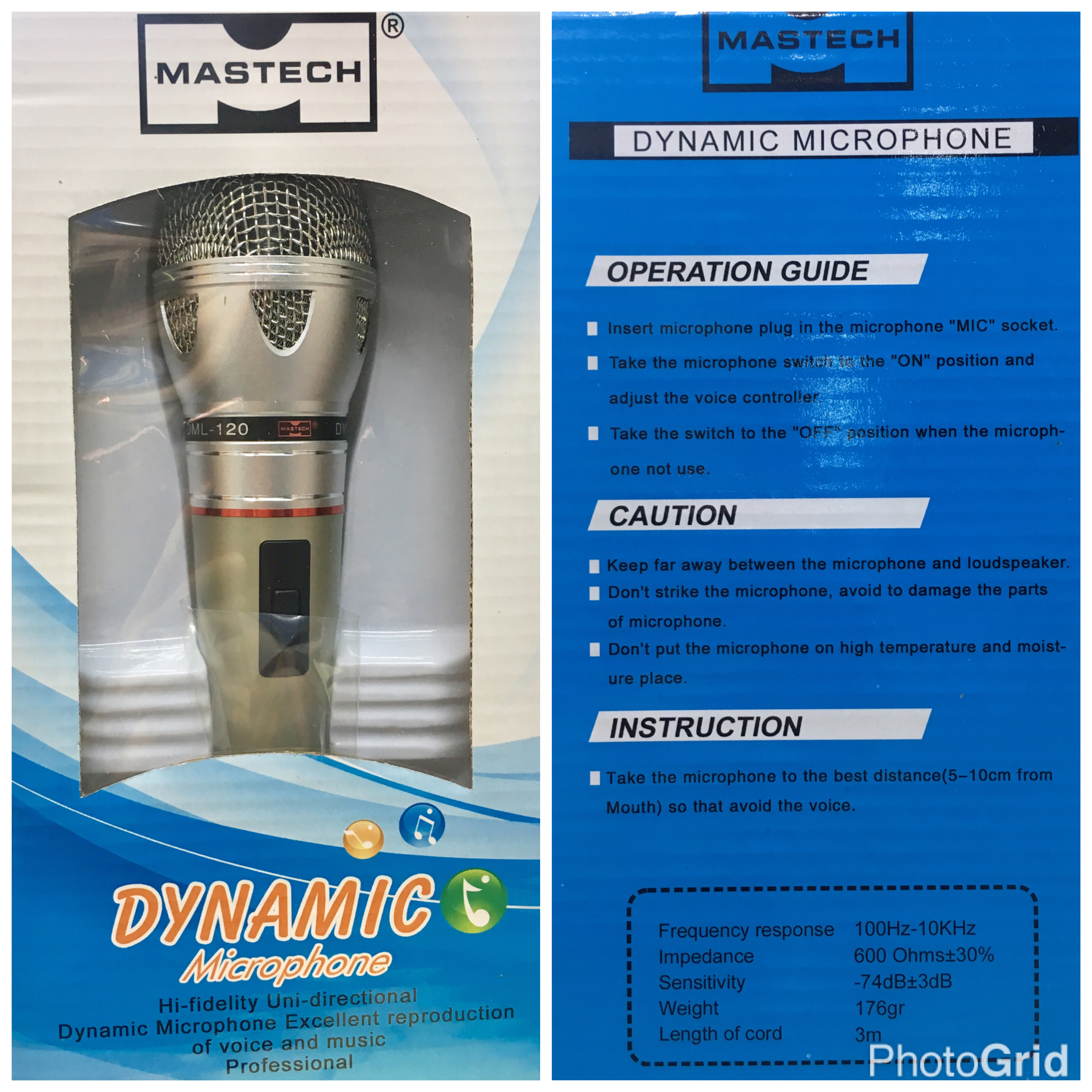 ไมค์สาย Mastech