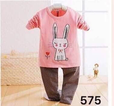 พร้อมส่ง ชุดนอนเด็ก ลายการ์ตูน ชาย/หญิง ชุดนอนขายาว