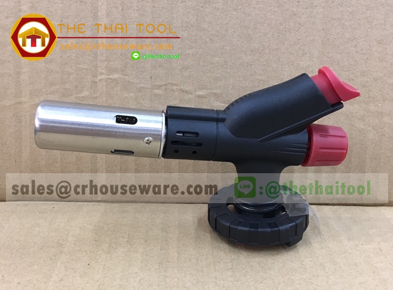ที่เผาหน้าขนม CHEF'S TORCH 016-CT-02,ใช้แก๊สกระป๋องติดที่เผาหนาขนมตัวนี้