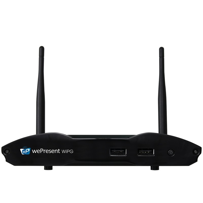 WePresent Wireless Projector Model WiPG-2000s VGA, HDMI /w Multi-Touch Screen, Streaming, USB Player