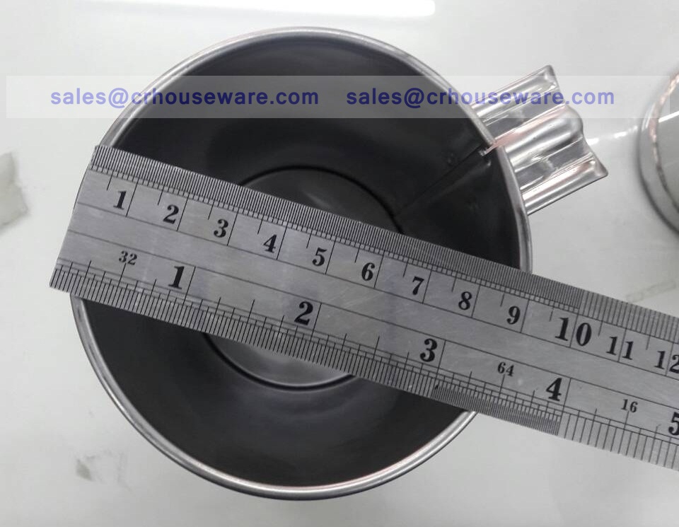 กระป๋องรองถุงสแตนเลส 005-K125
