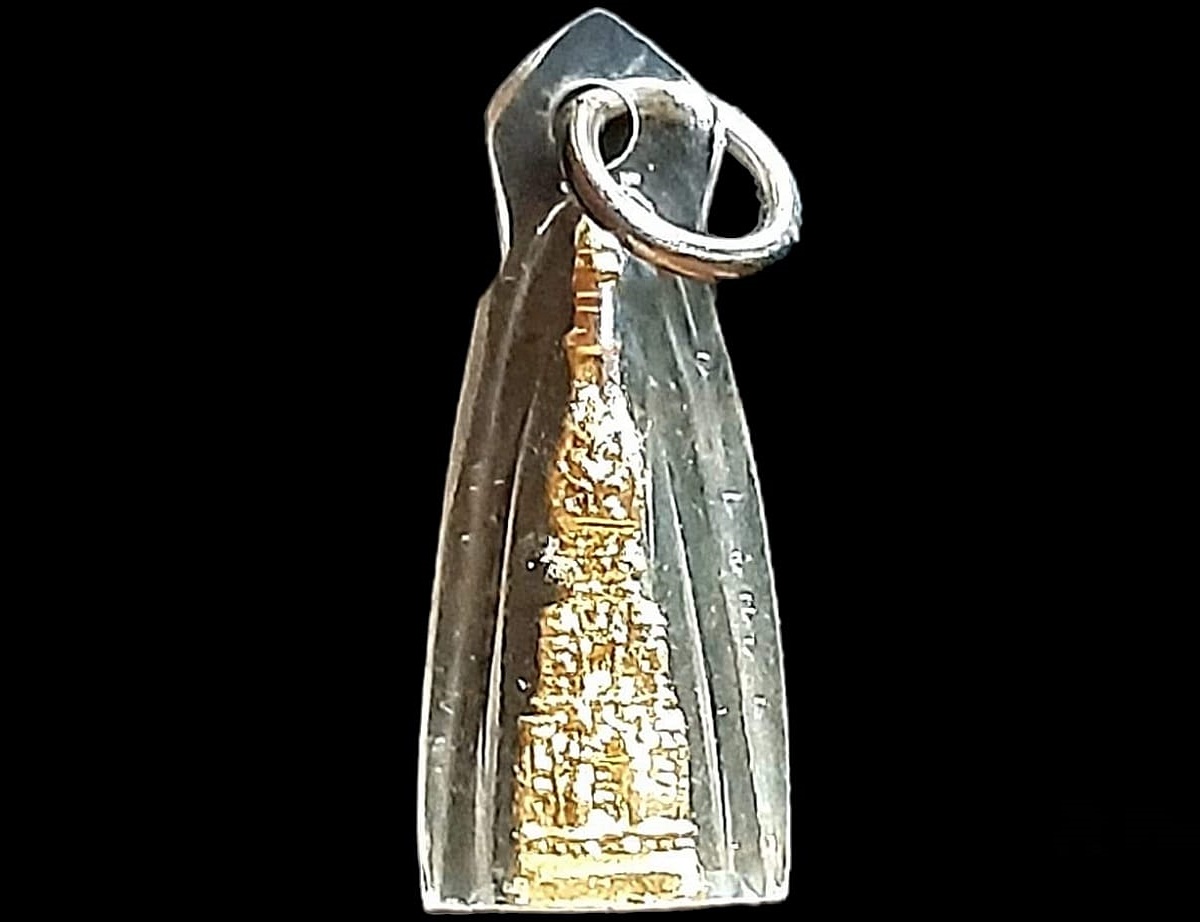 รูปหล่อ องค์พระธาตุพนม วัดพระธาตุพนม จ.นครพนม พร้อมเลี่ยมพลาสติก