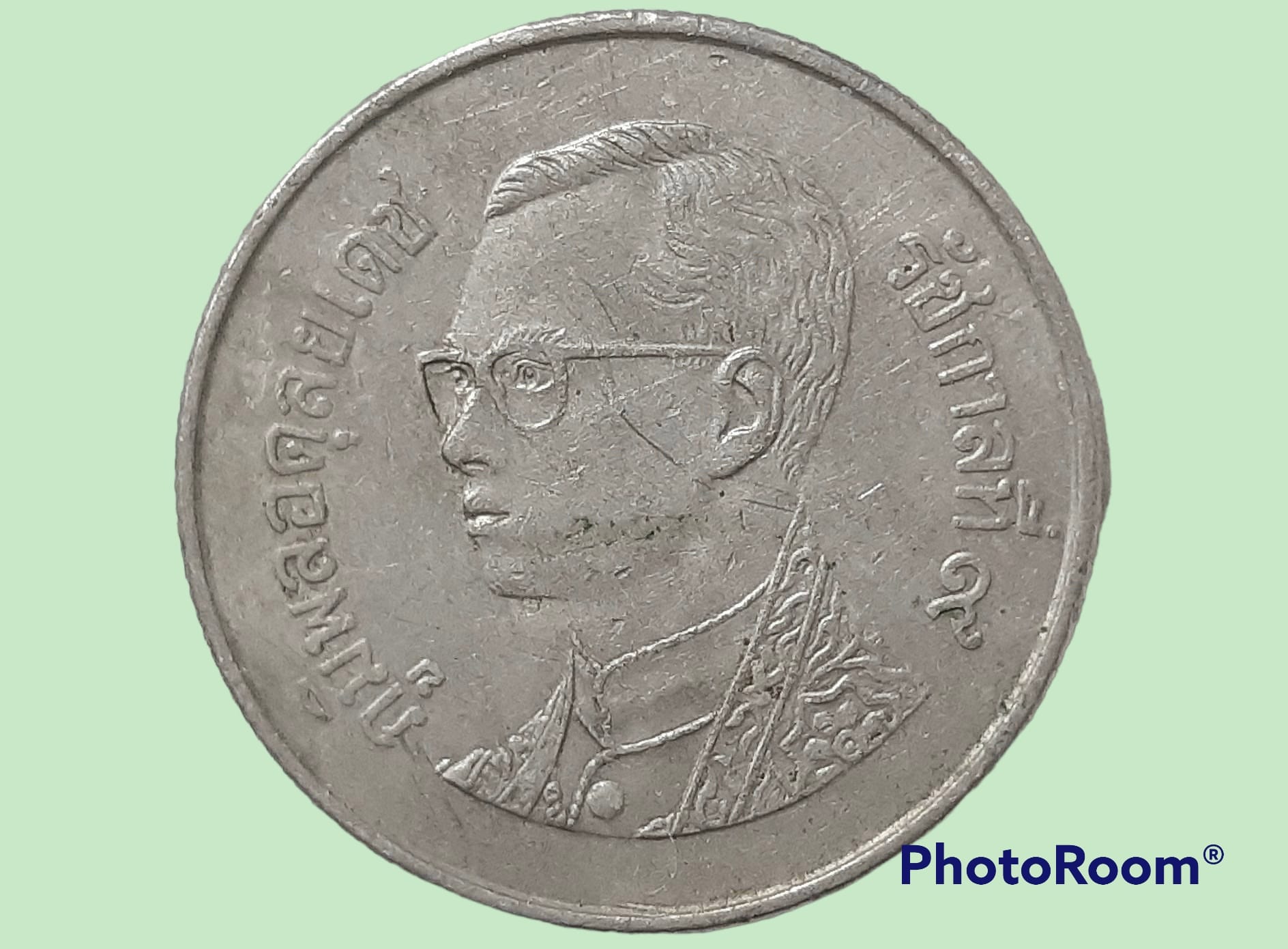เหรียญ เงินหมุนเวียน รัชกาลที่ 9 1 Baht RAMA 9 2006