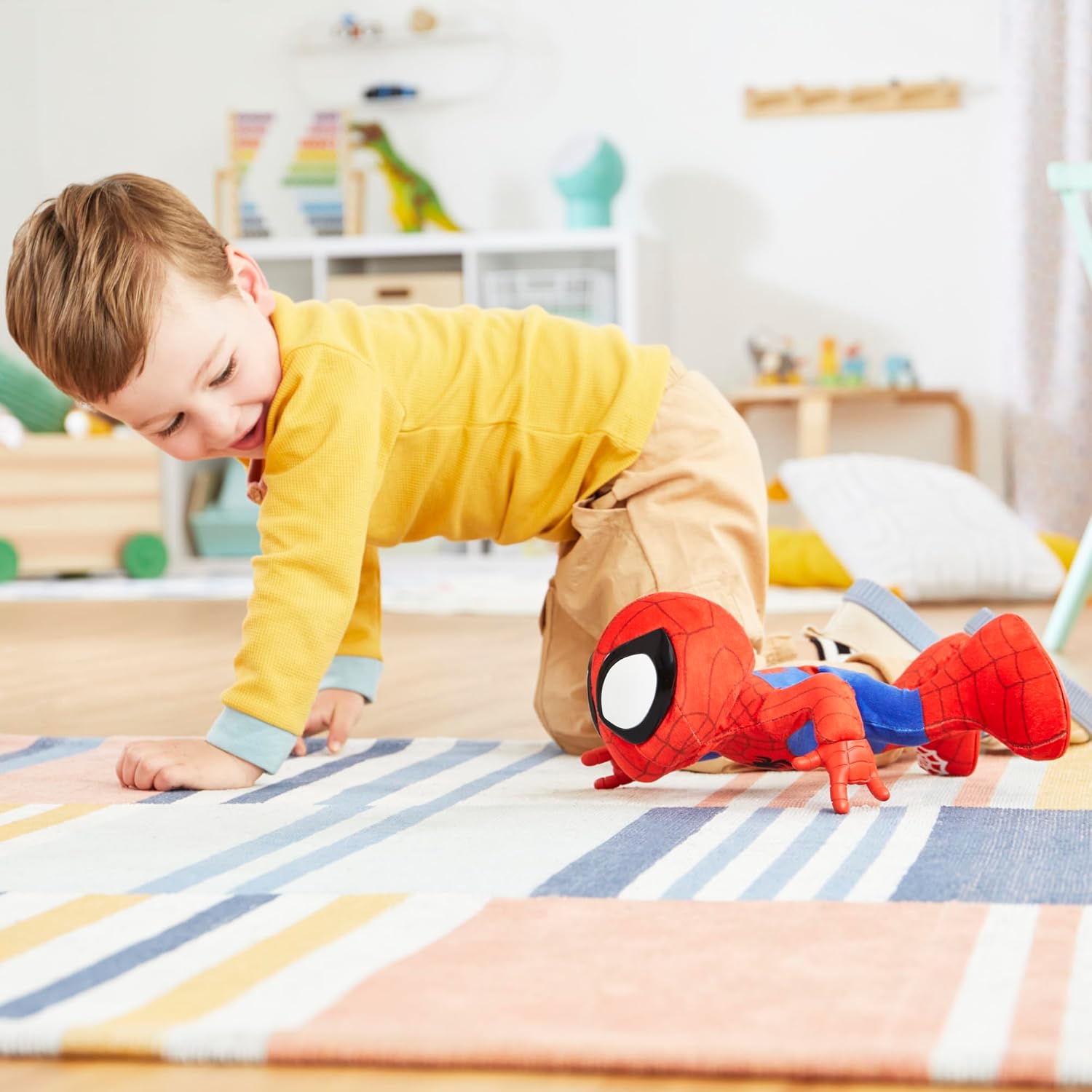 ตุ๊กตาเต้น ร้องเพลง คลานได้ SPIDEY AND HIS AMAZING FRIENDS DANCE N CRAWL SPIDEY