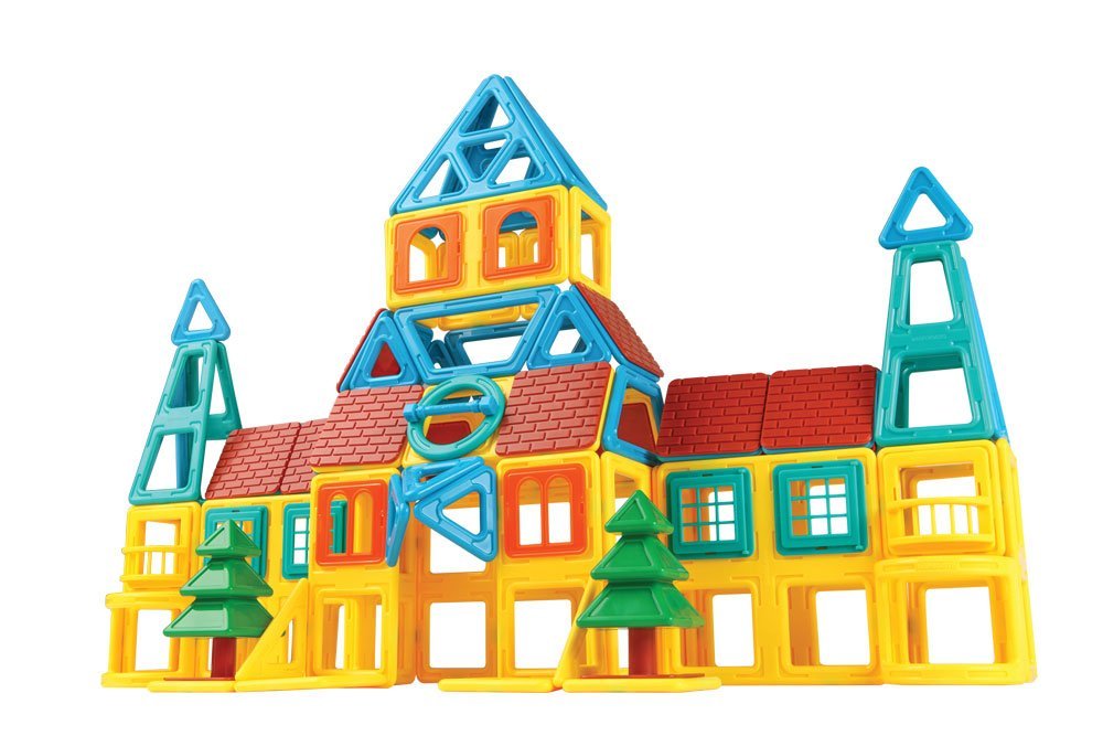 ตัวต่อแม่เหล็ก MAGFORMERS Village Set (110 ชิ้น)