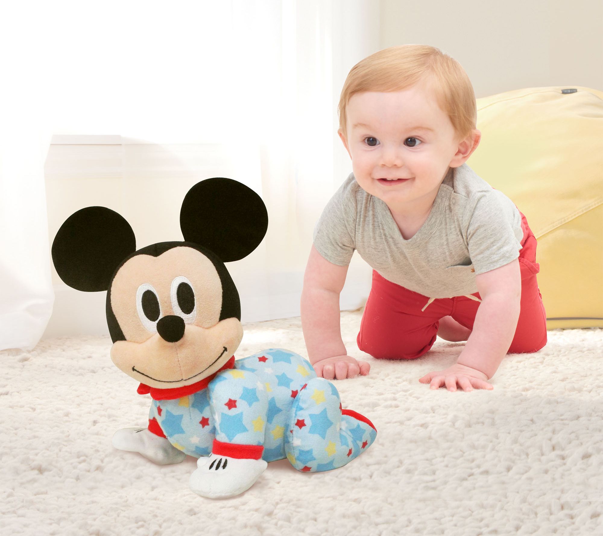 ตุ๊กตาชวนคลาน Disney Baby Musical Crawling Pals Plush, Mickey