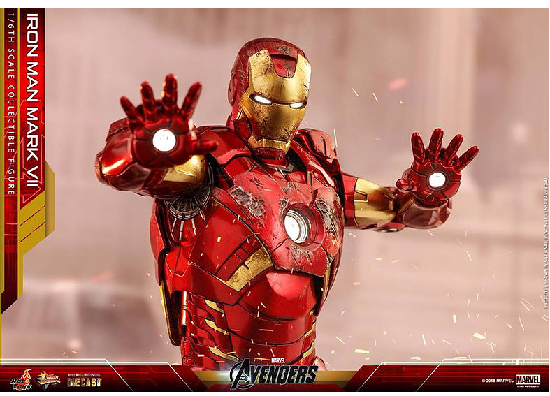 HOTTOYS - The Avengers – Iron Man Mark VII (Diecast)