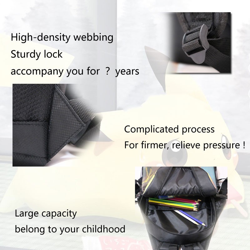 กระเป๋าเป้ โปเกม่อนผ้า