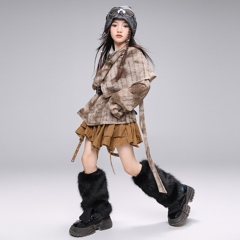 ชุดเต้น ฮิปฮอป เซ็ตเสื้อ+กางเกงขายาว**สินค้าเปิดจอง