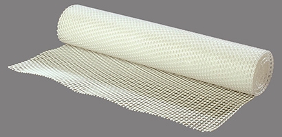 ตาข่ายรองแก้ว ขนาด 2 ฟุต ยาว 2.5 เมตร สีใส ( SHELF LINER )