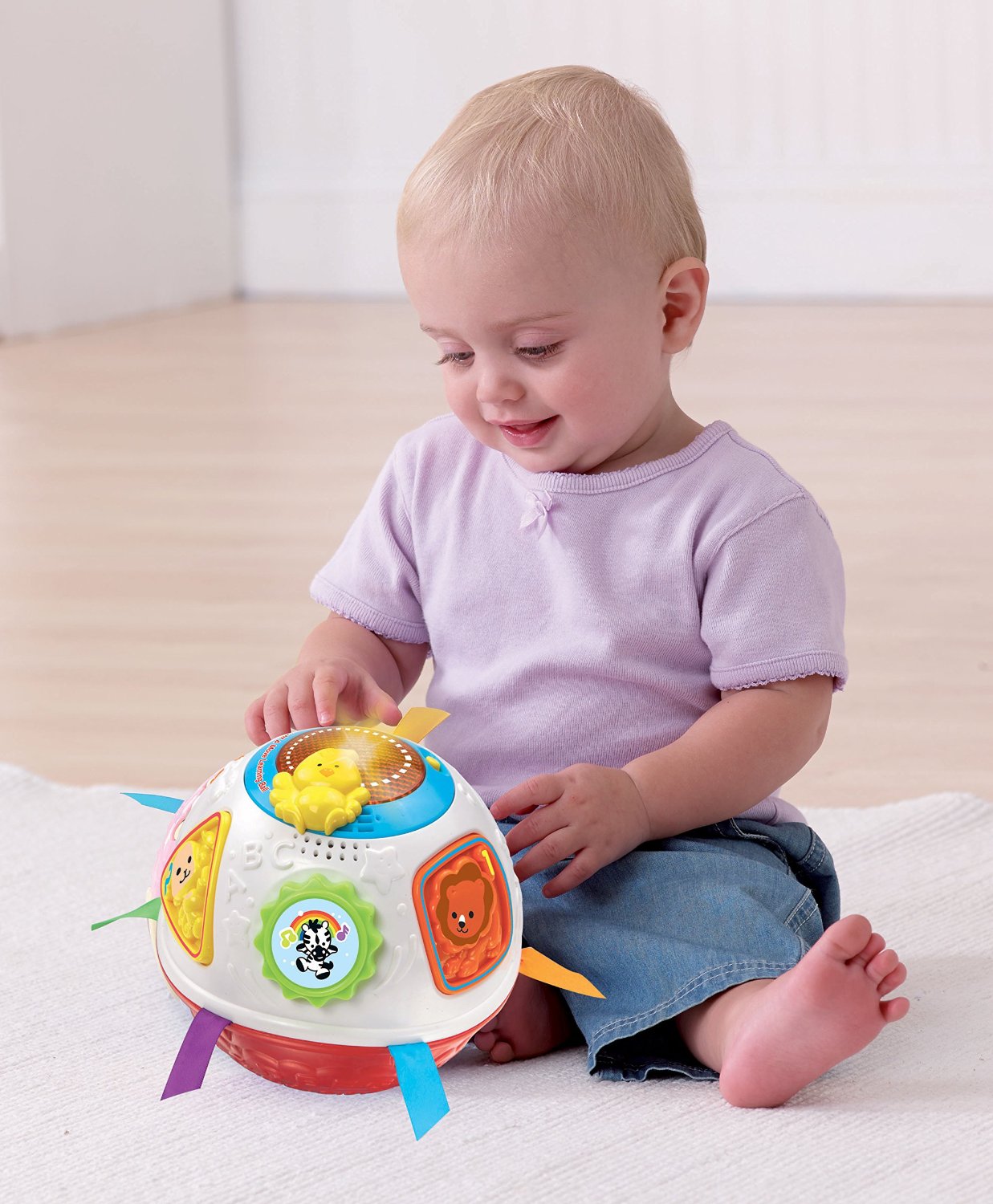ลูกบอลชวนคลาน Vtech Light and Move Learning Ball