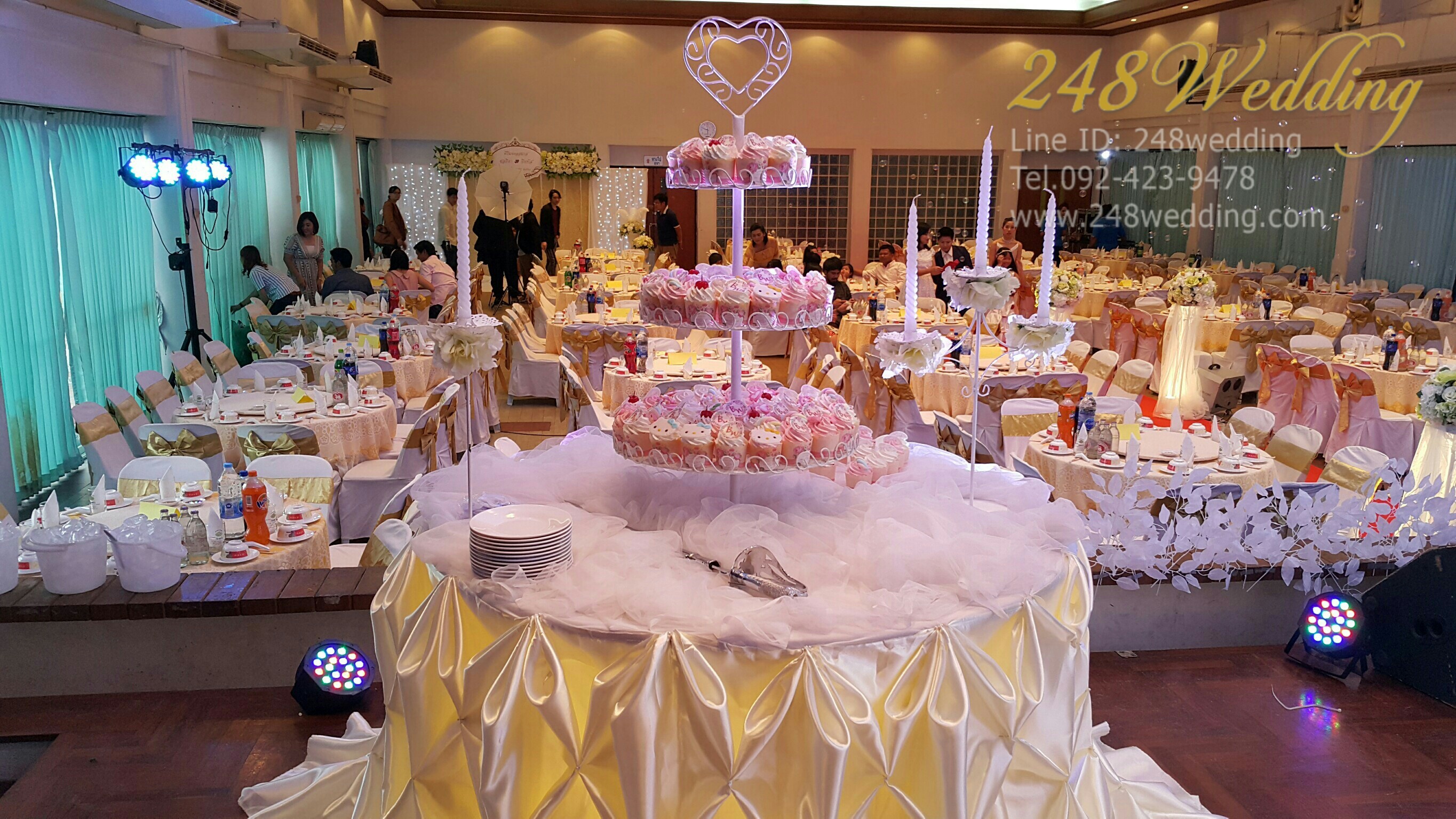 ชั้นวางของชำร่วย ชั้นวางคัพเค้ก Size ใหญ่