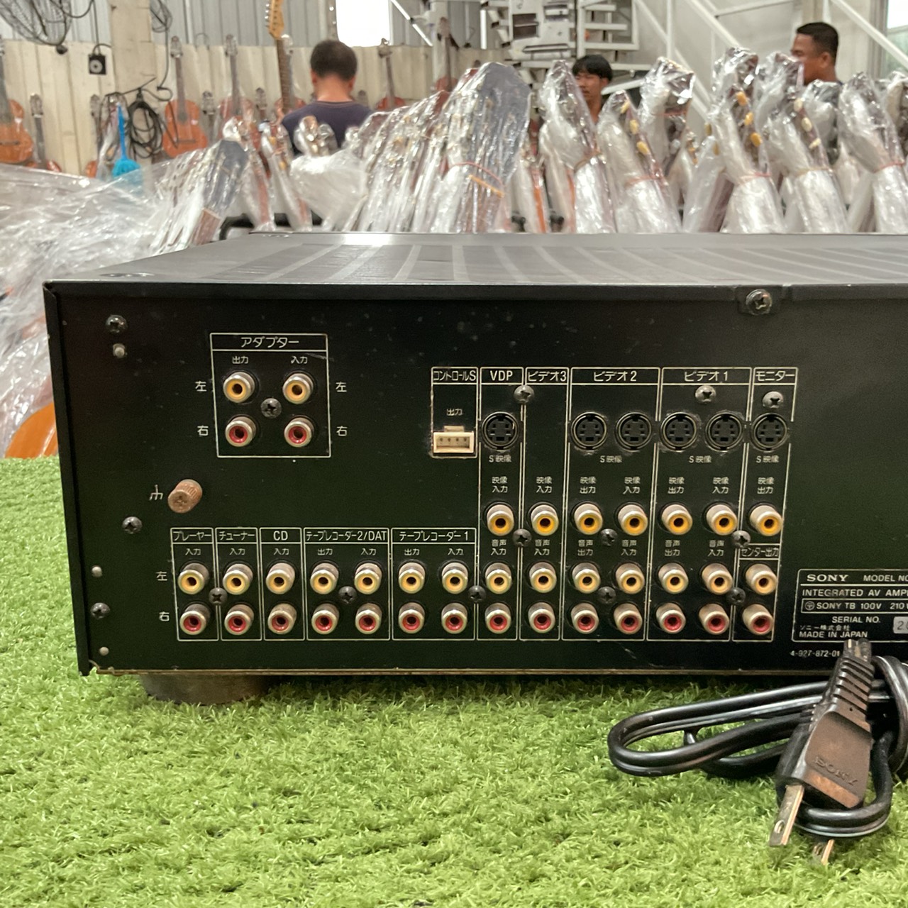 เครื่องขยายเสียง SONY : TA-AV550 สินค้าไม่พร้อมใช้งาน (ต้องซ่อม)