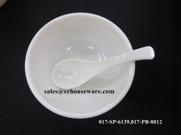 Porceline ช้อน 017-SP-6139,spoon