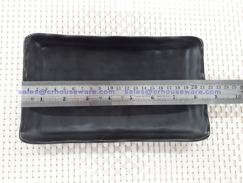 จานสี่เหลี่ยมผืนผ้า จานลึก 017-PX-F150685