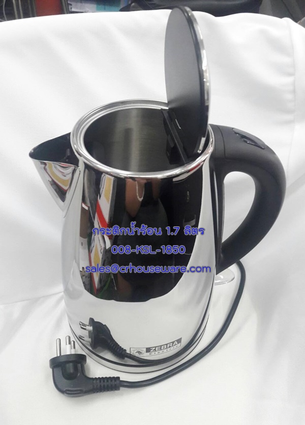 กระติกน้ำร้อนไฟฟ้า ขนาด 1.7 ลิตร Code : 008-KSL-1850