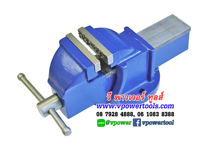 AM-TOOL ปากกาจับชิ้นงาน ตั้งโต๊ะ BENCH VISE รุ่น BV/FS มาตรฐานโปแลนด์ 5"