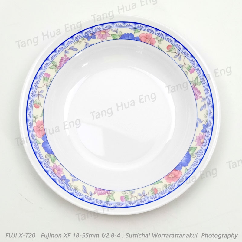 จานลึก 8 นิ้ว ลายซิลเวีย # P907-8 ตราแวนด้า