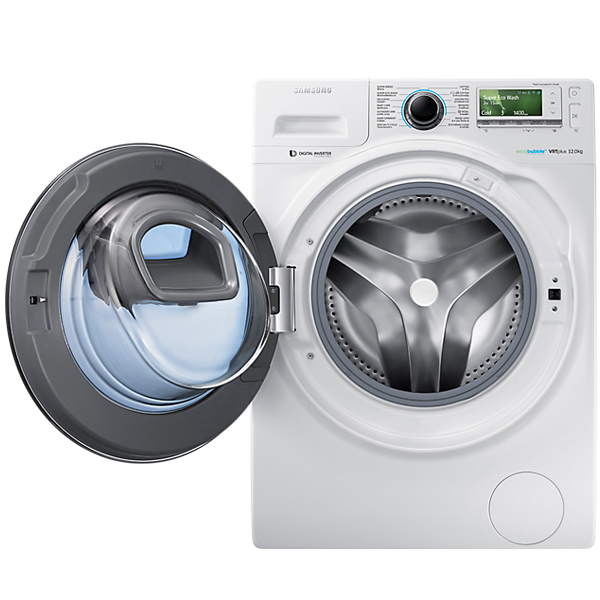 Samsung เครื่องซักผ้าฝาหน้า 12 กิโลกรัมรุ่น WW12K8412OW