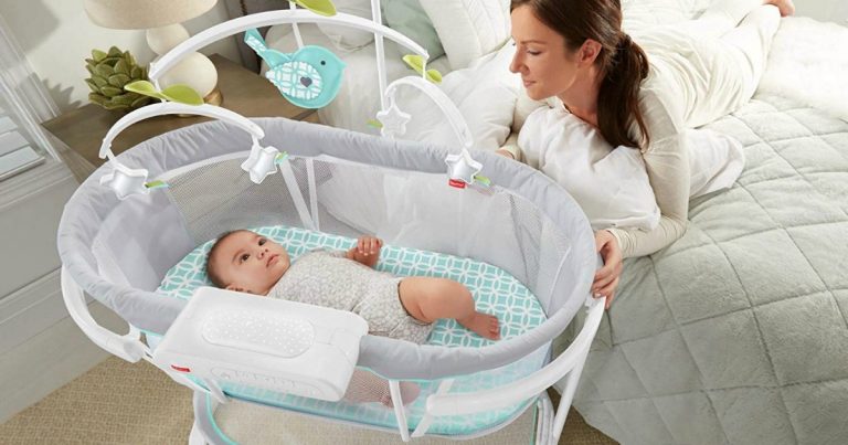 เปลสั่นอัตโนมัติและเปลไกว Fisher-Price Soothing Motions Bassinet