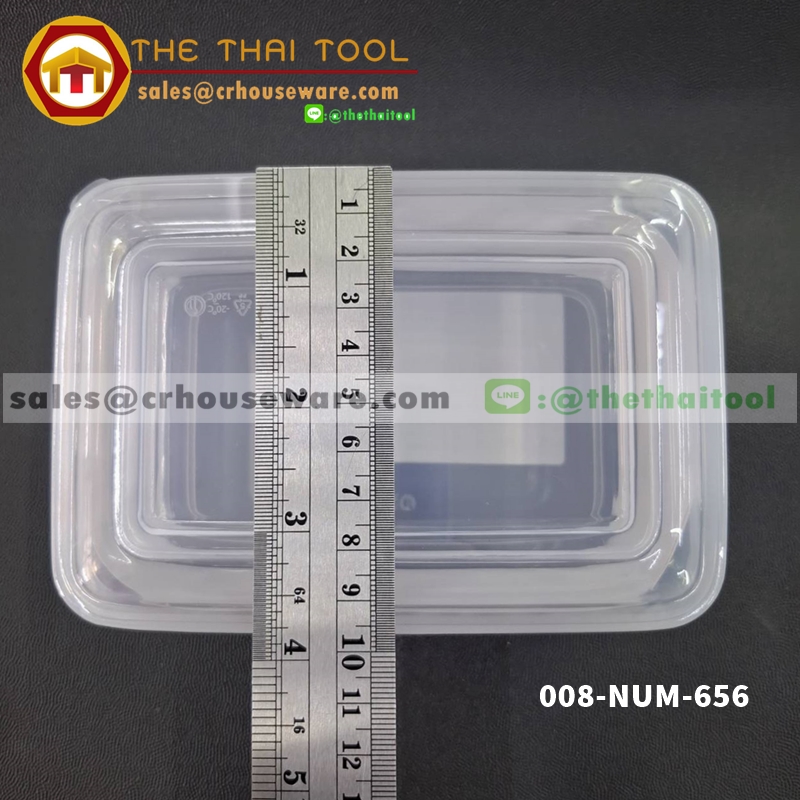 กล่องใส่อาหาร แบบเข้าไมโครเวฟได้ รหัสสินค้า 008-NUM-656