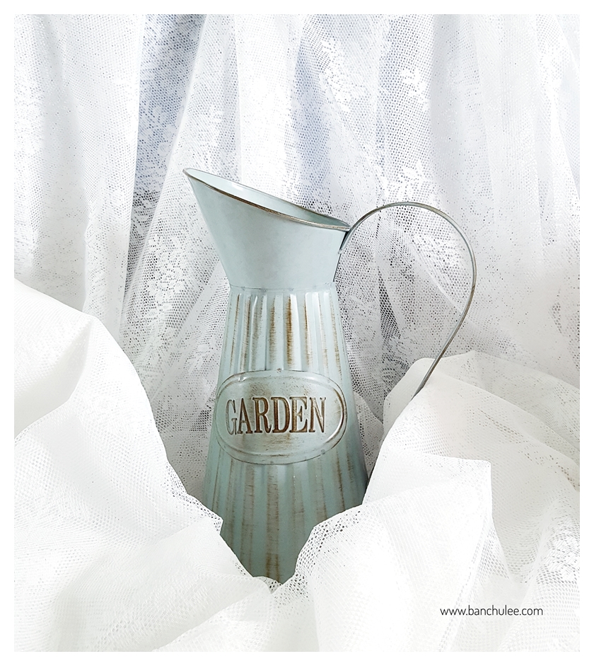 "GARDEN" Tin Vase