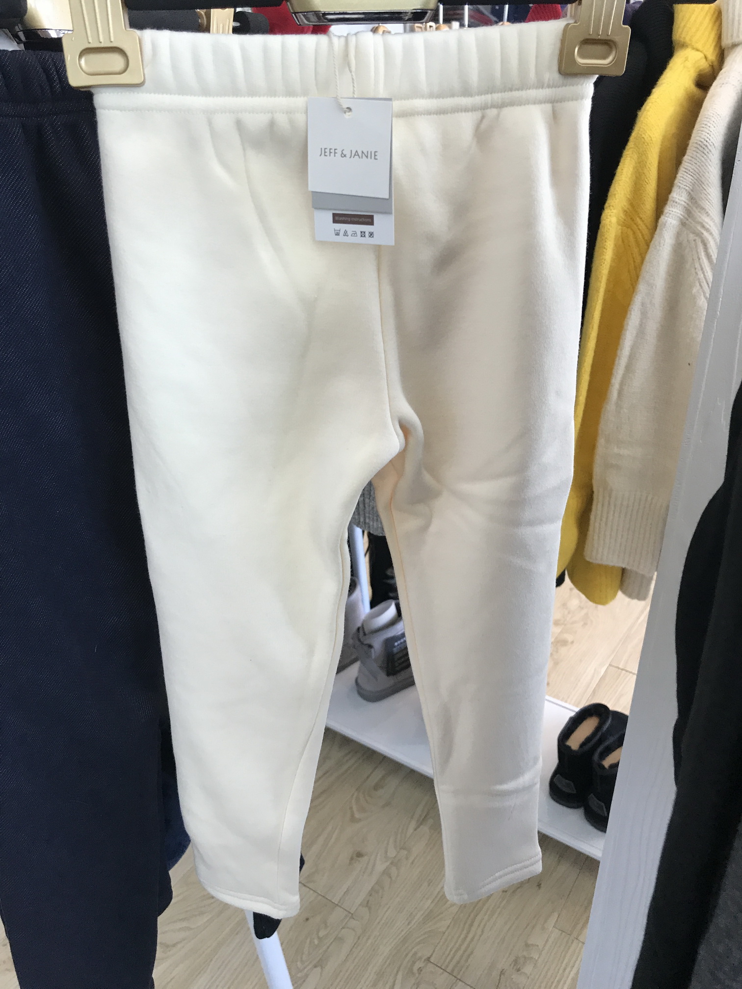 กางเกงผ้าฝ้ายบุขนกันหนาวเด็ก มีหลายสี