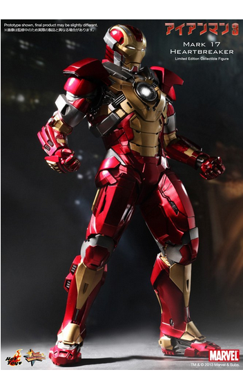 HOTTOYS - Iron Man 3 - Iron Man Mark 17 (Heartbreaker)