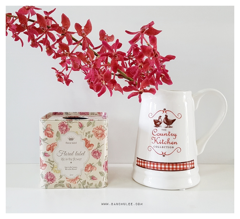 Country Kitchen Ceramic Vase แจกันเซรามิค ทรงเหยือก