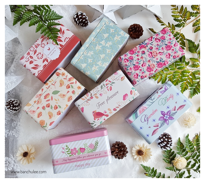 Tin Tissue Box กล่องทิชชู่ งานสังกะสี 17 cm.