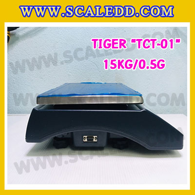 เครื่องชั่งนับจำนวน15กิโลกรัม เครื่องชั่งน้ำหนัก15kg เครื่องชั่งนับชิ้นงาน15kg ตาชั่งนับจำนวน15kg พิกัดน้ำหนัก 15kg ความละเอียด 0.5g ยี่ห้อ TIGER รุ่น TCT-01 (เครื่องชั่งผ่านตรวจรับรองจากสำนักชั่งตวงวัด)