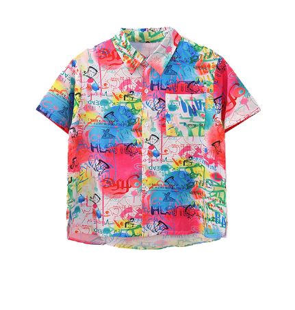 ชุดเต้น ชุดเชียร์ เสื้อเอวลอยสีขาว ดำ+กางเกงคาร์โก้