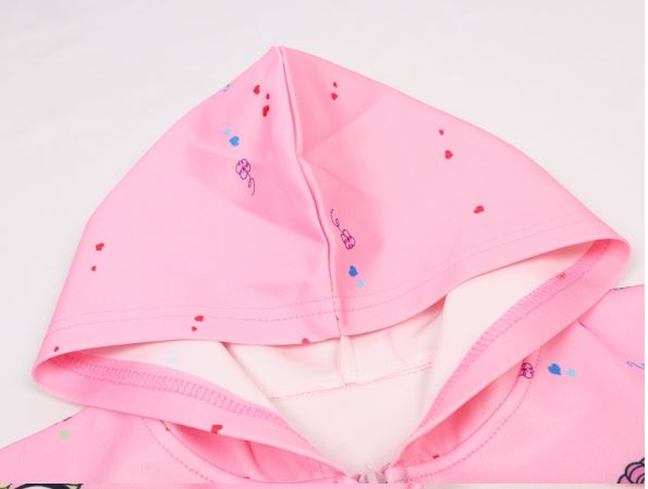 เสื้อกันหนาวเด็ก สีชมพู LOL