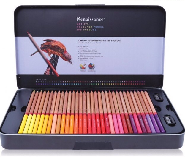 ชุดสีไม้ Renaissance 100สี